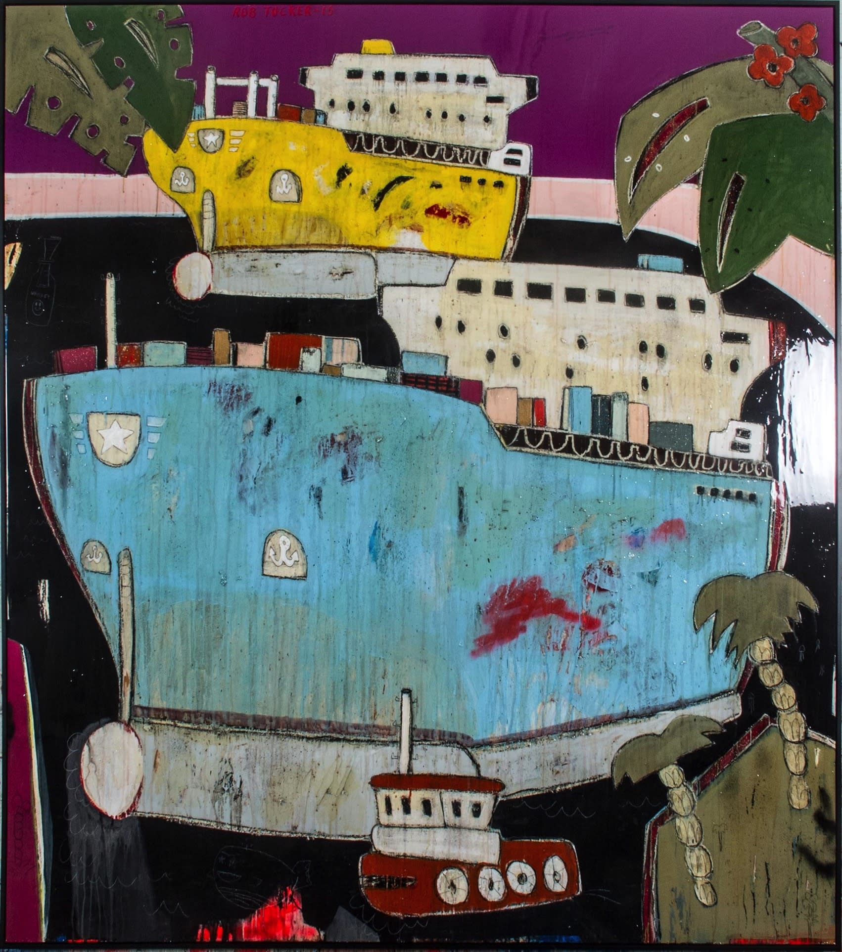 Rob Tucker, That Container Is Full Of Berry And White Chockolate Muffins, 2015