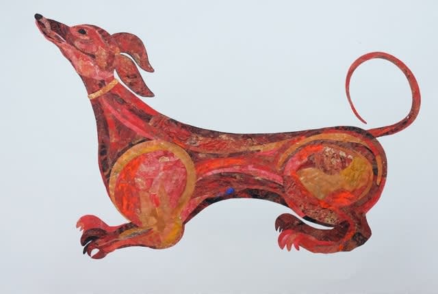 Katherine Virgils, CARMINE CANINE # Best Friend # Nose to Tail, 2014