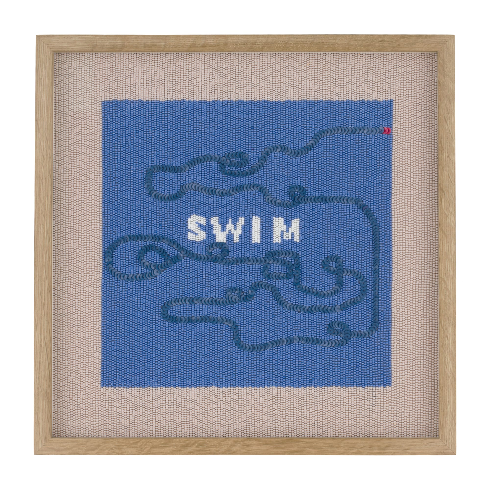 Rose Blake, Swim (Hampstead Heath Eating Grilled Fish), 2018