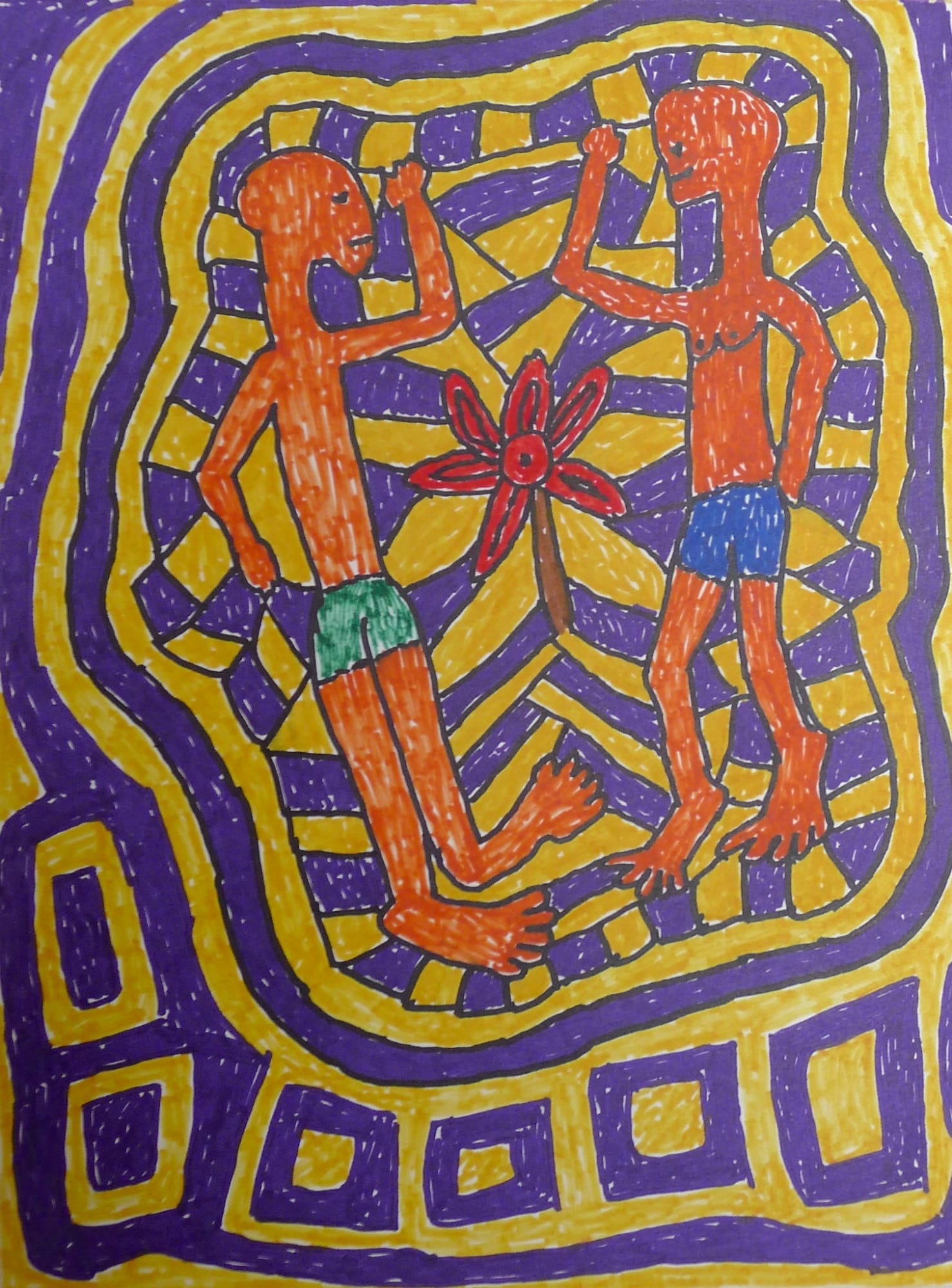 Jimmy Pike, Jimmy and Pat sleeping by the fire