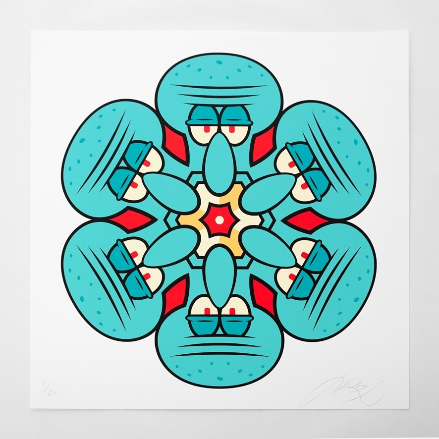 James Lewis, Squid Print (Framed), 2023