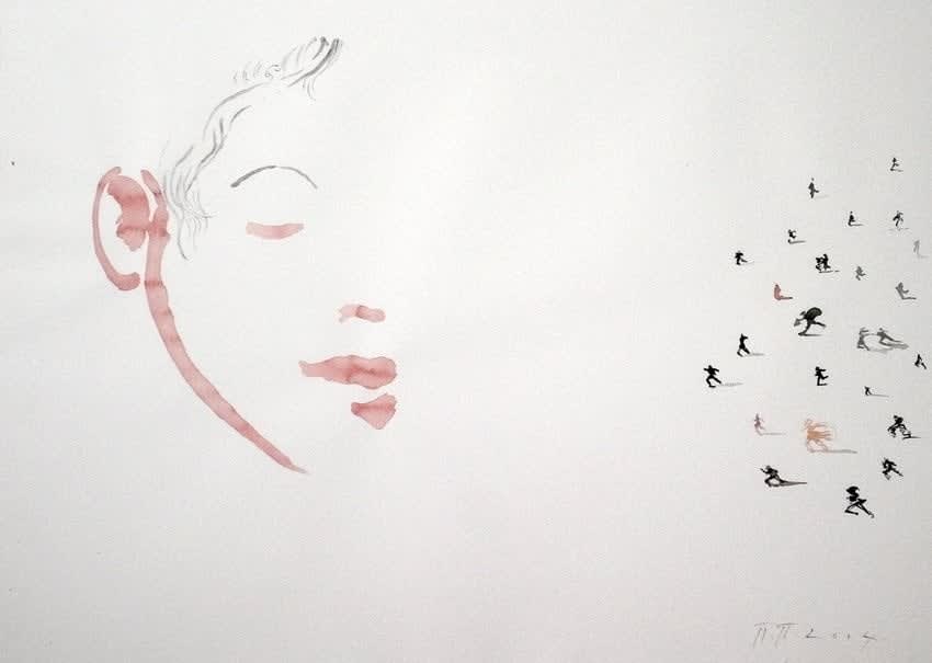 Pavel Pepperstein, #15 from the series HYPNOSIS, 2004