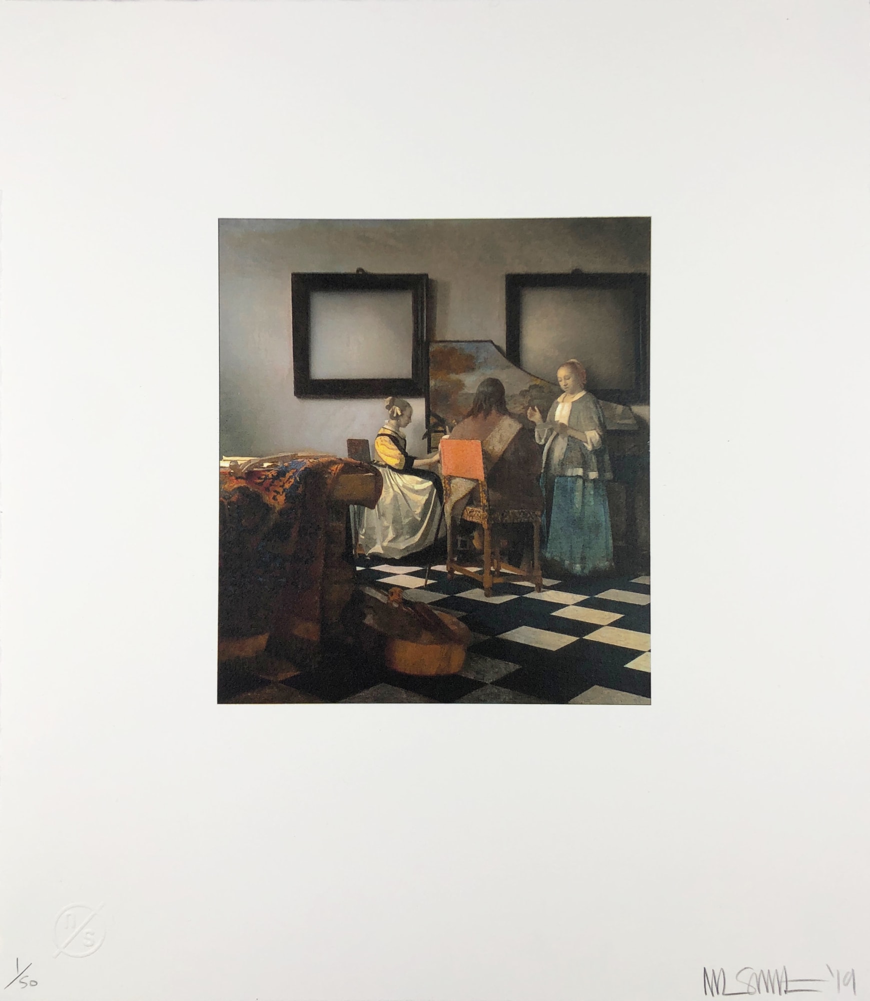 Nick Smith, Vermeer - The Concert, 2019
