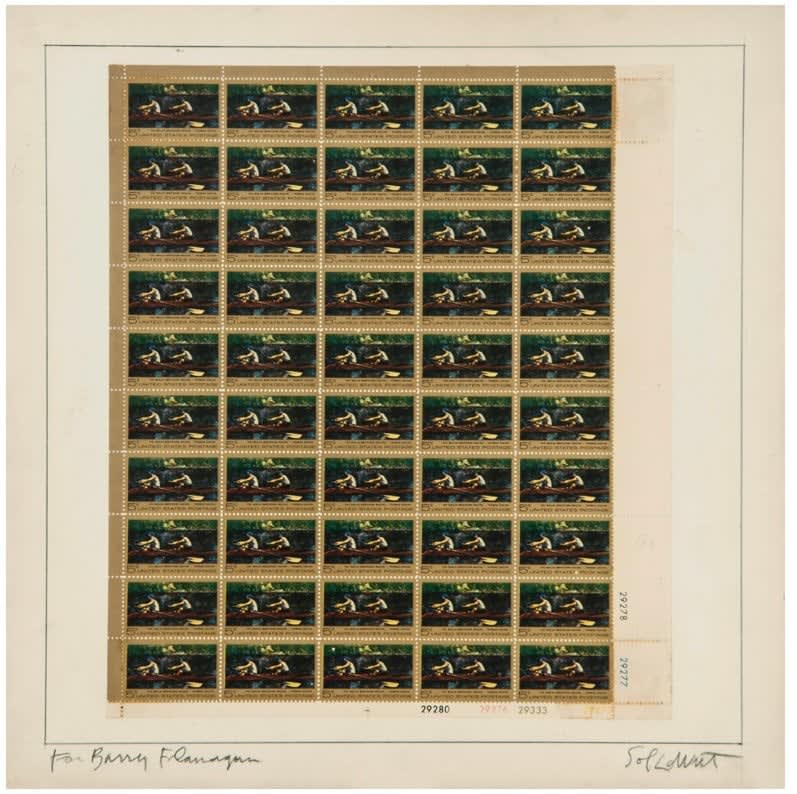 Sol LEWITT, Postage Stamps, 1967