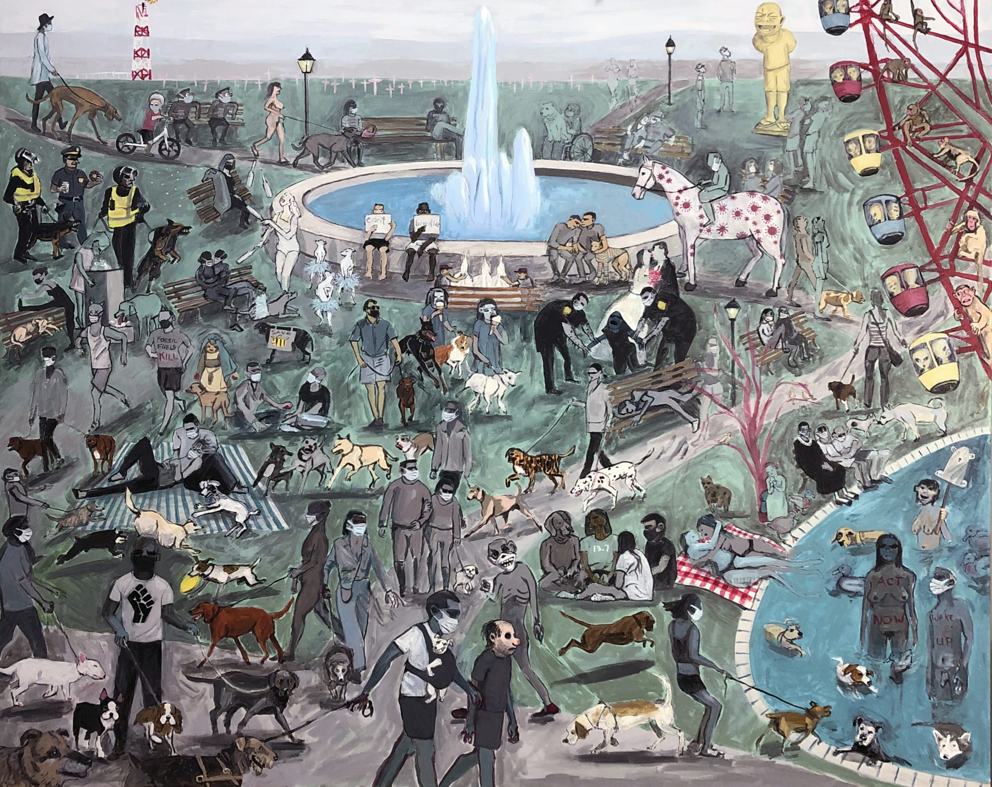 Violet COSTELLO, Dog Park, 2020