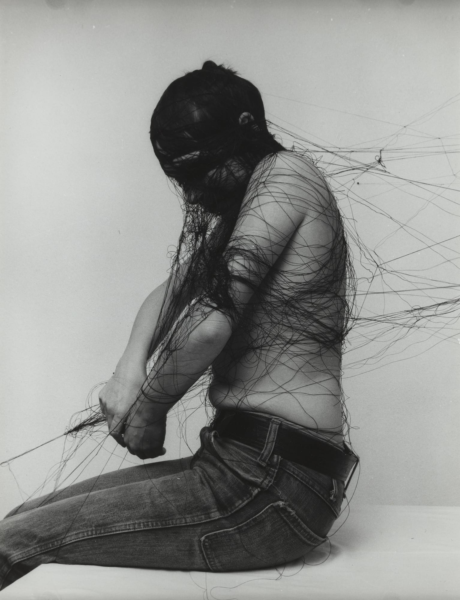 Annegret SOLTAU, Permanente demonstration 19.1.1976, 1976