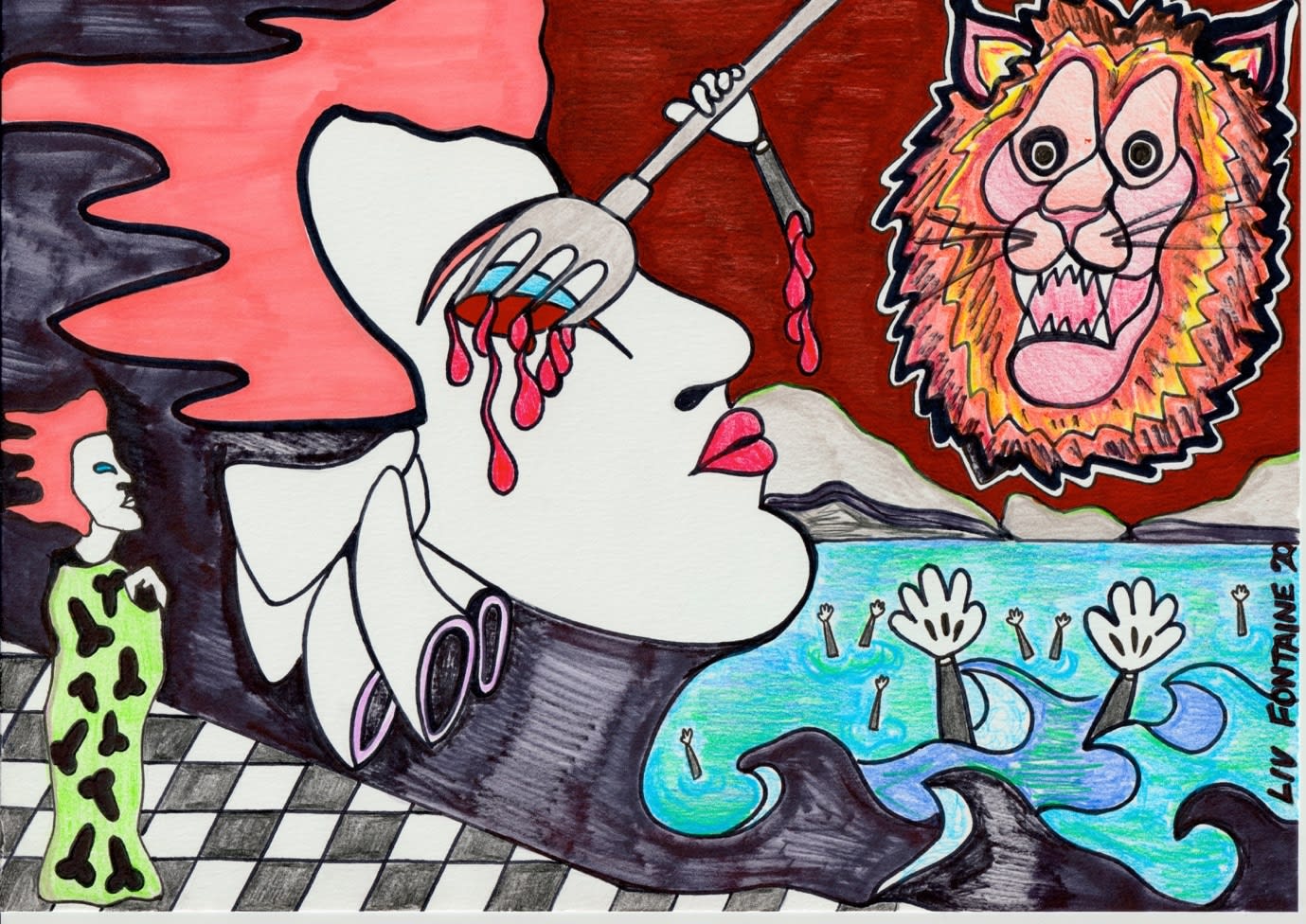 Liv FONTAINE, RELATIONSHIP, 2020