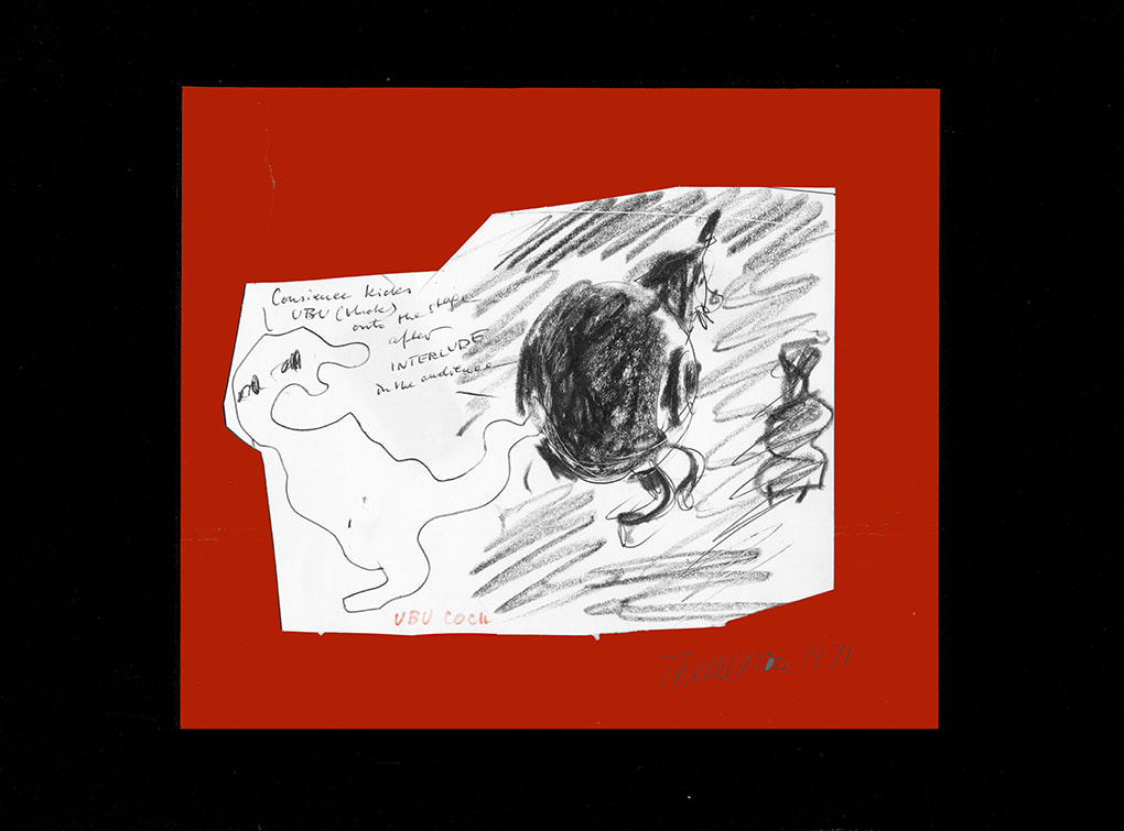 Franciszka THEMERSON, Conscience Kicks Père Ubu, Ubu Cocu, 1971