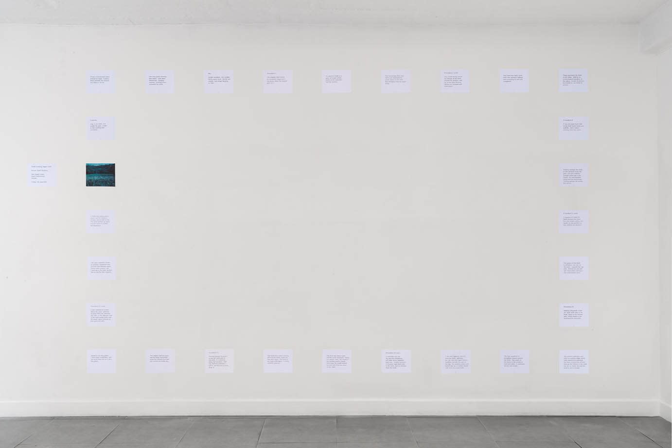 Marie YATES, Dorset Field Working (from Signals 1974 - 78), 1975