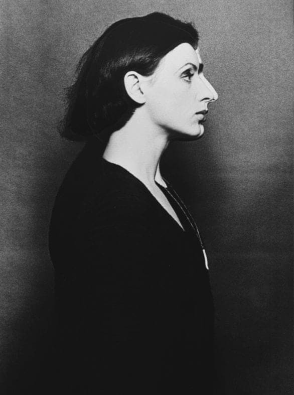 Urs LÜTHI, My face behind Eckis Face, 1974