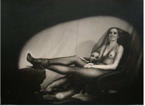 Pierre MOLINIER, Claire et Alain, 1970s