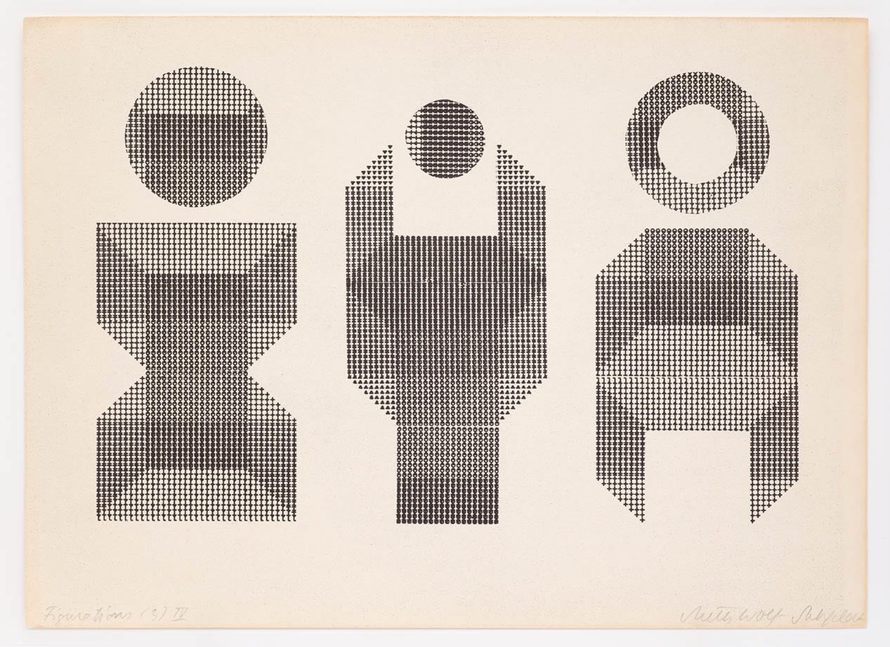 Ruth WOLF-REHFELDT, Figuration (3) IV, 1984