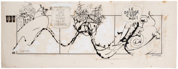 Franciszka THEMERSON, Comic strip 88 (of 90), 1970