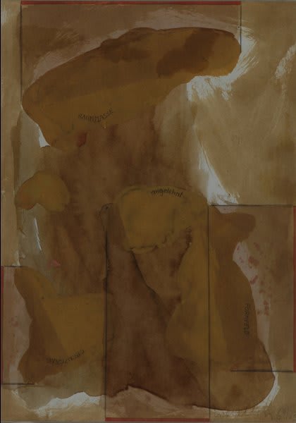 Franz Erhard WALTHER, Recto/Verso: Untitled, 1969/73