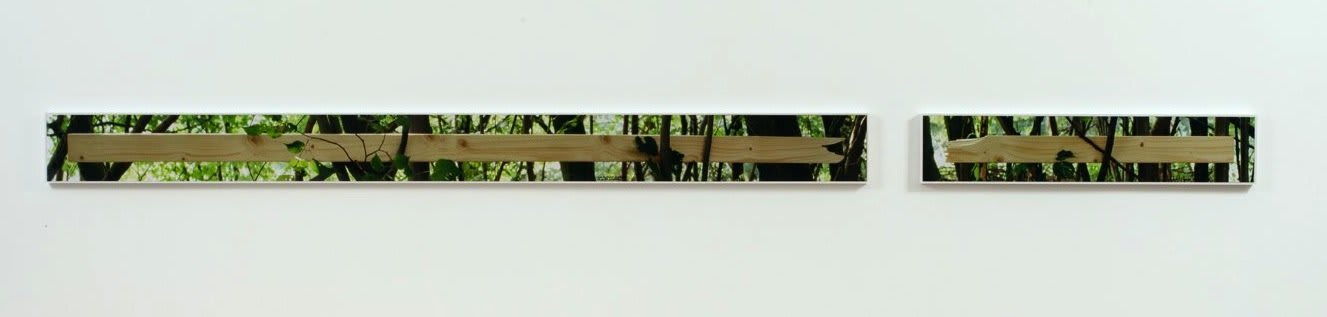 Ger Van Elk, A Beam Too Long to be Photographed, 1972