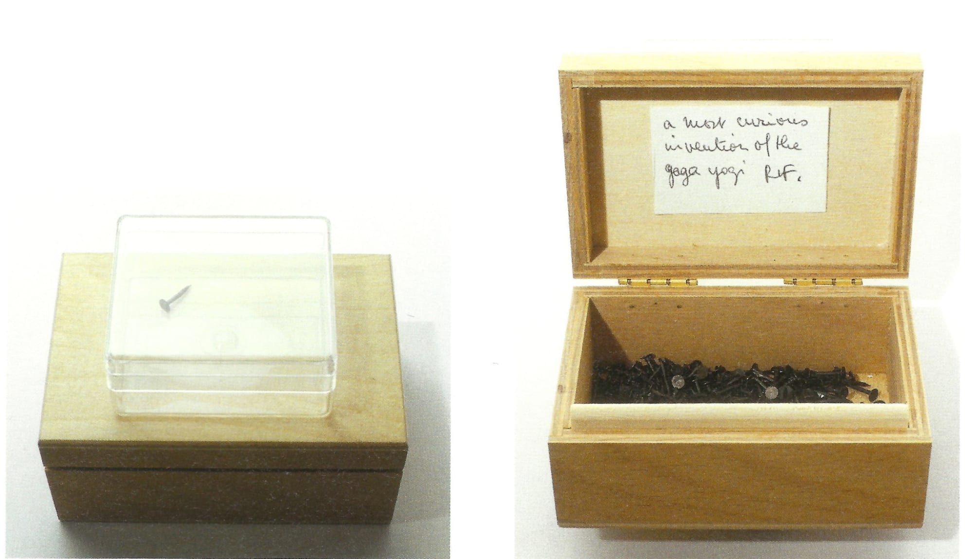 Robert FILLIOU, A Most Curious Invention of the Gaga Yogi, 1976