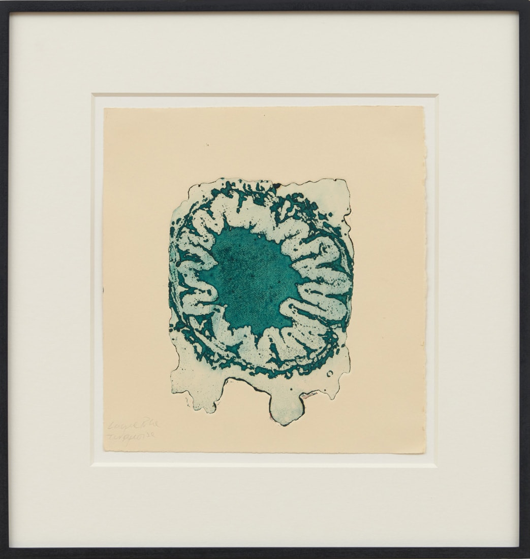 Helen CHADWICK, Study for Arsehole (blue), 1989