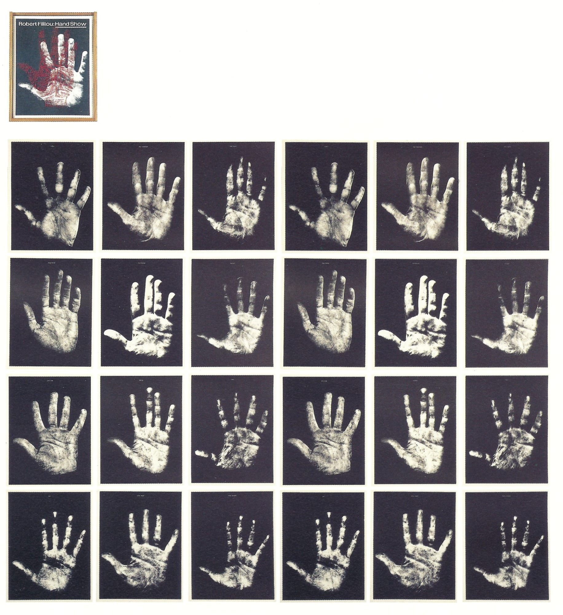 Robert FILLIOU, Hand Show, 1967