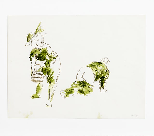 Eleanor ANTIN, King with Paint Bucket from "The King and His Subject", 1978