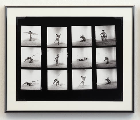 Friedl KUBELKA, Untitled (Franz West contact sheet), c 1980