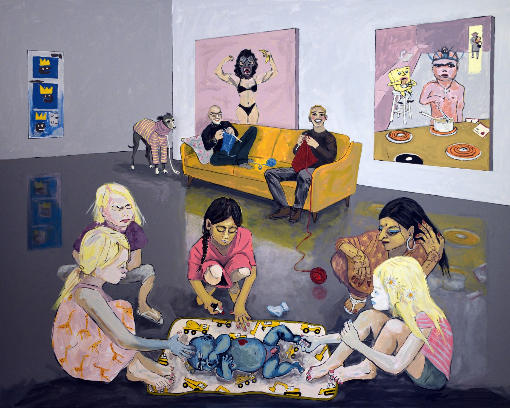 Violet COSTELLO, Touch Him ('Bringing Home Baby' series), 2018