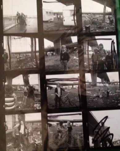 Jo SPENCE, Contact Sheet (Gypsies), c. 1974