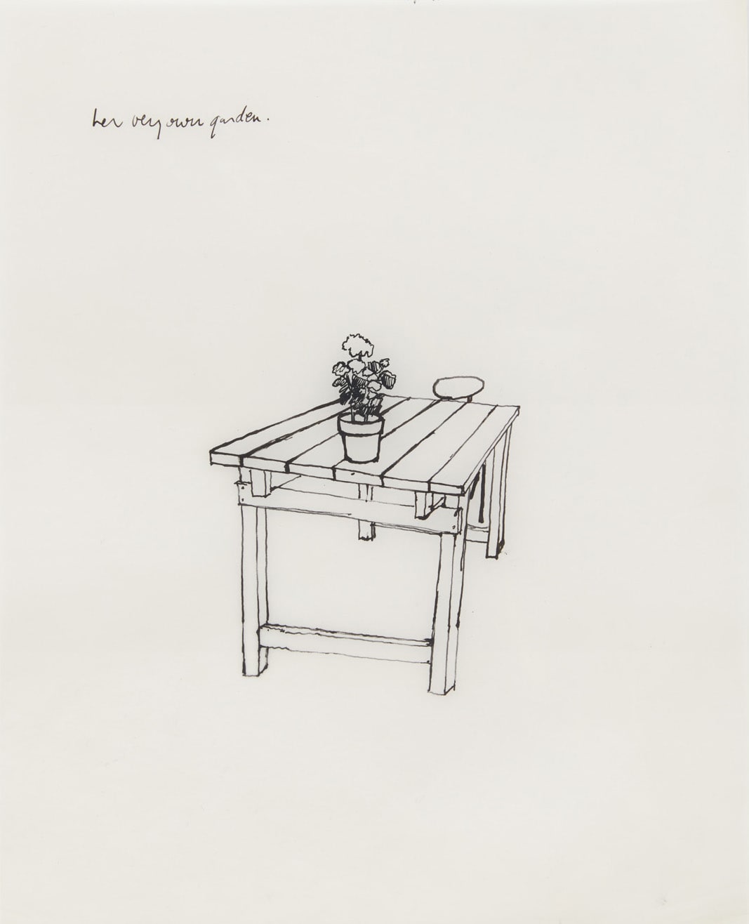 Shelagh WAKELY, her very own garden, 1974-79