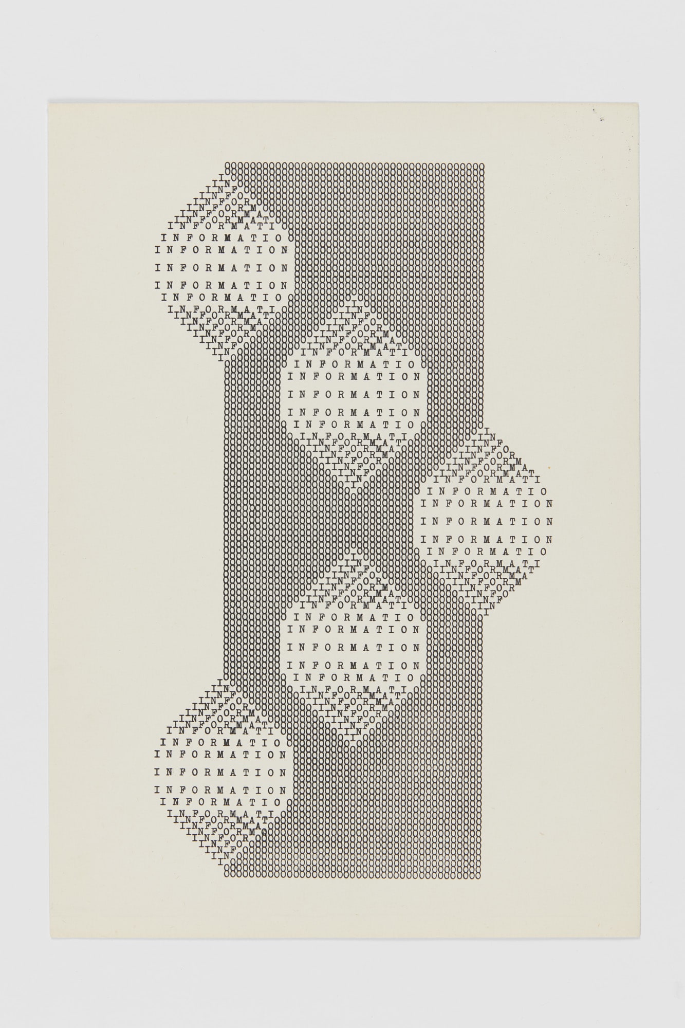 Ruth WOLF-REHFELDT, Information Bildung, c.1980