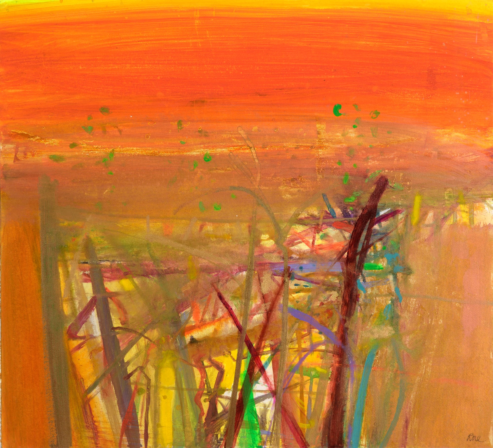 Prof Barbara Rae CBE RA, Faverot January