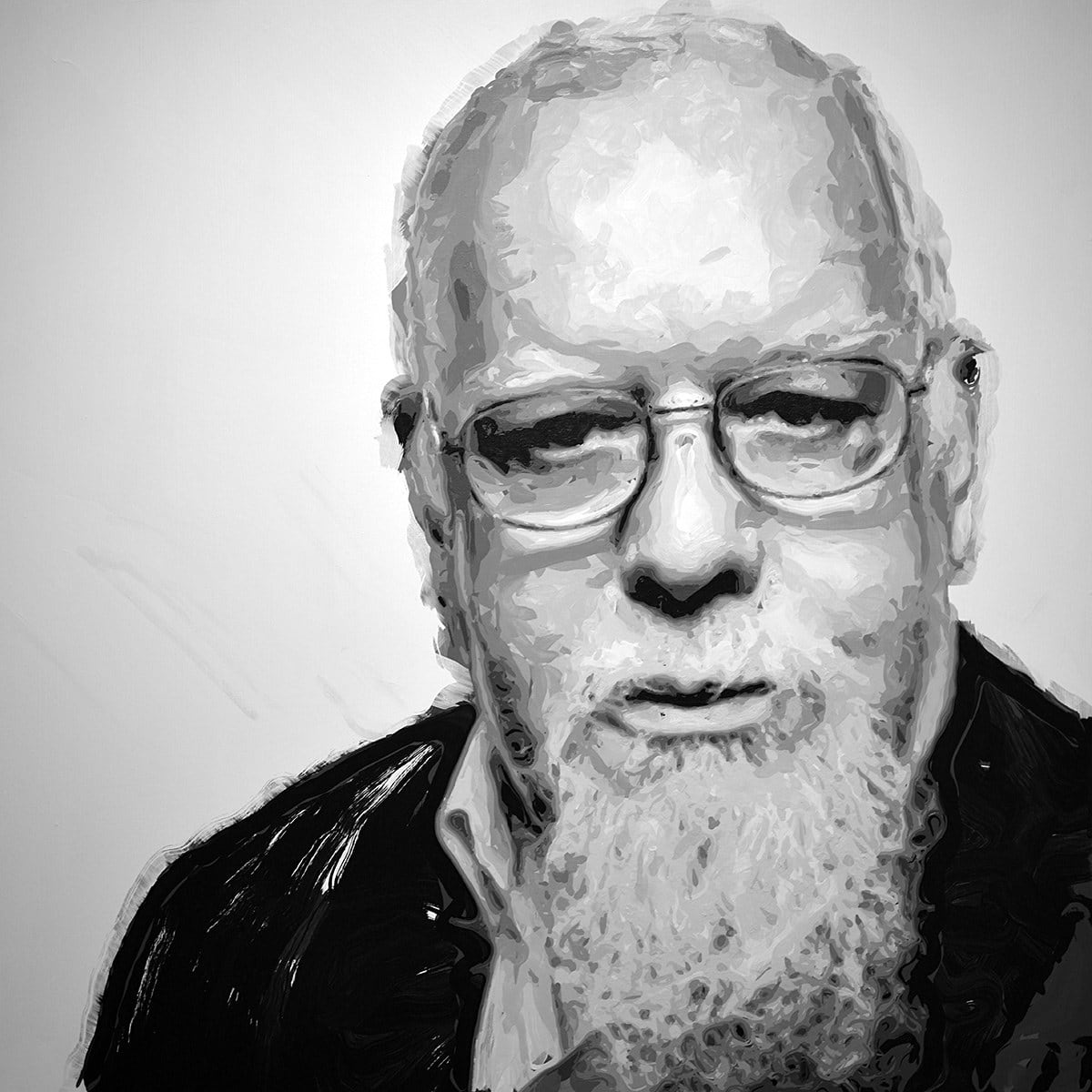 Rob and Nick Carter, Peter Blake - Robot Painting - Painting time: 45:01:45 - Stroke count: 16,614, 21-28 February 2020