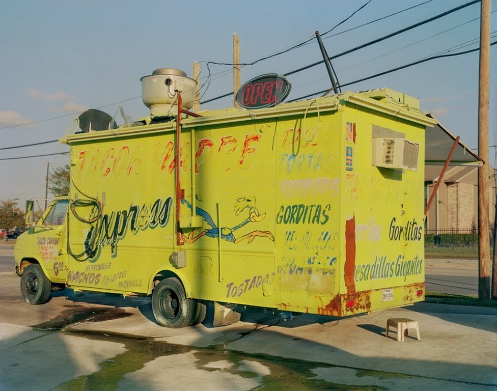 Jim Dow, Taco Madre Express Taco Truck, Houston, TX, 2014