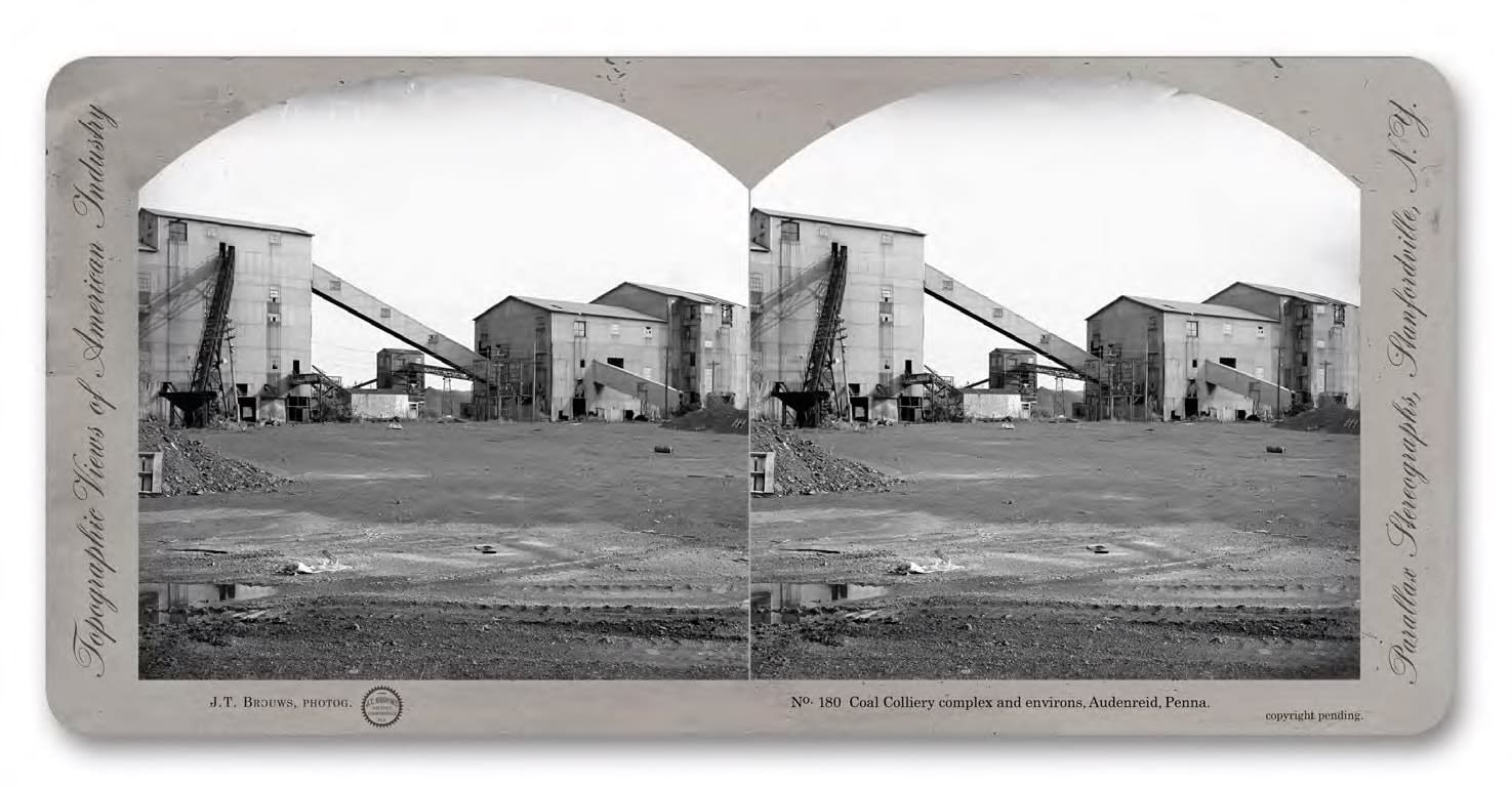 Jeff Brouws, Stereograph 180 (Pennsylvania) from American Industrial Heritage Series: Stereograph Portfolio I, 2015