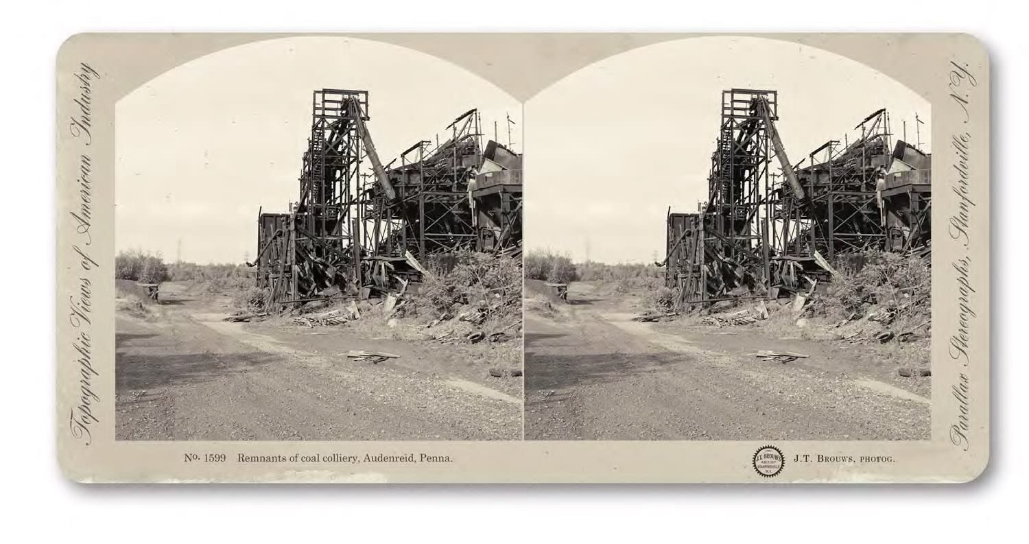 Jeff Brouws, Stereograph 1599 (Pennsylvania) from American Industrial Heritage Series: Stereograph Portfolio I, 2015
