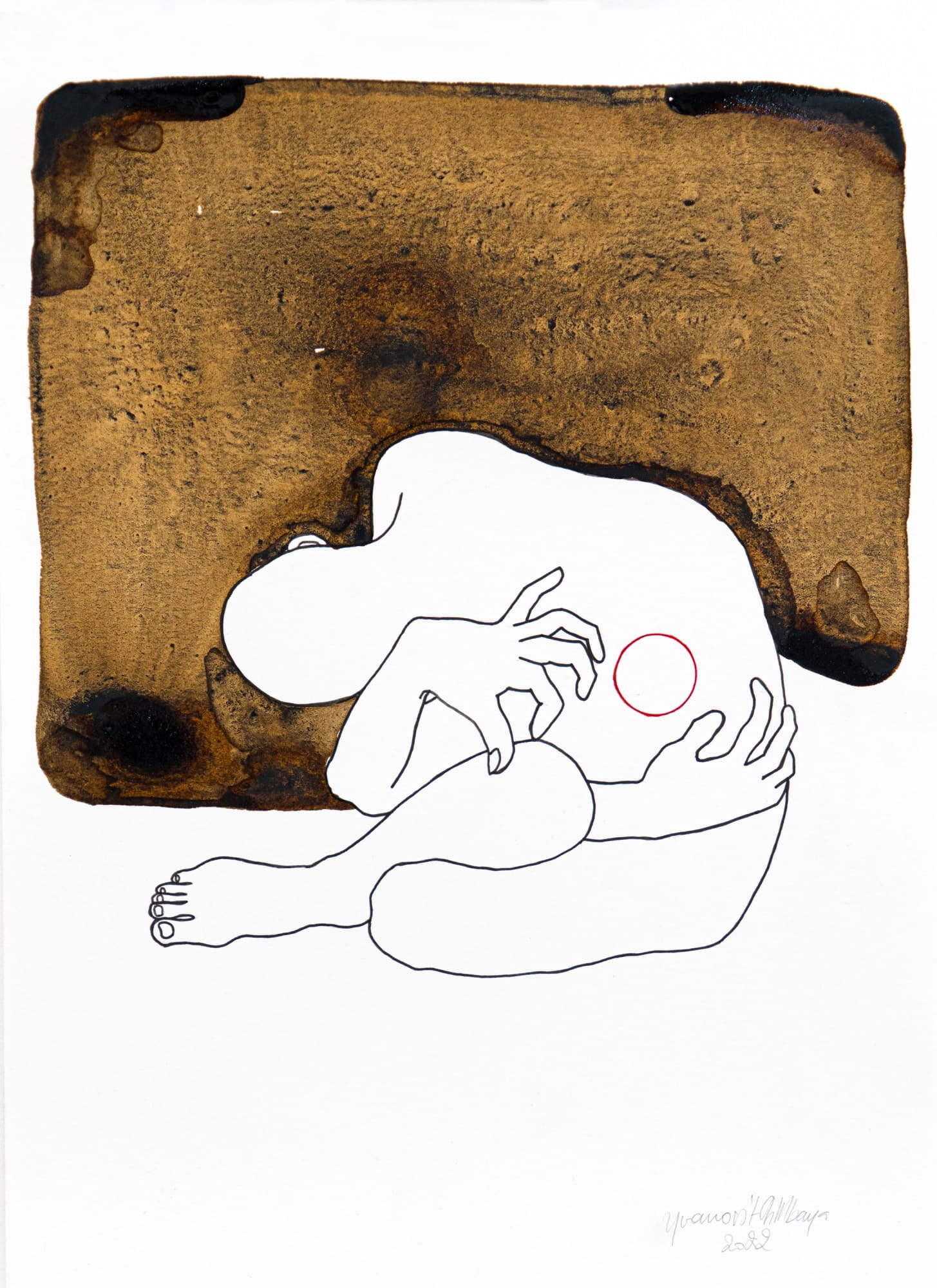 Yvanovitch Mbaya, Tchikumbi (Ancestral Rite), 2022