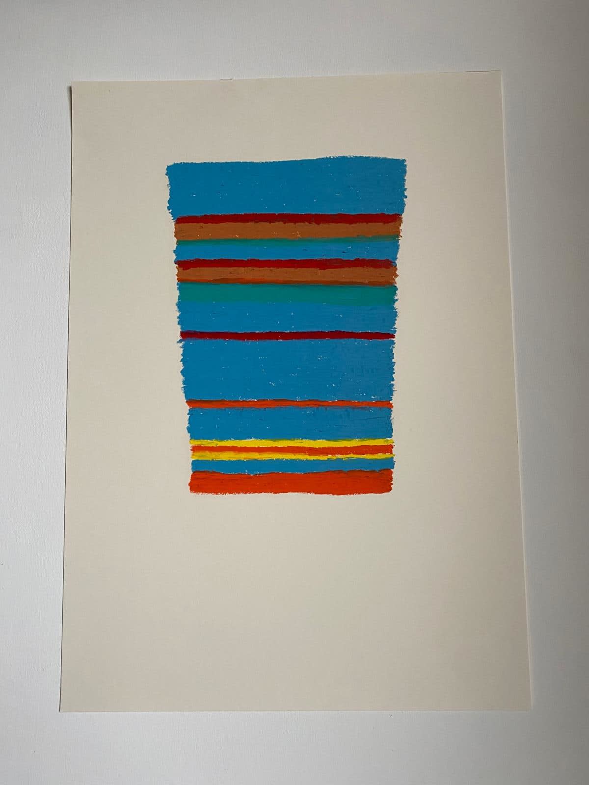 Myriam El Haïk, Rug, Color Field Series #8, 2024