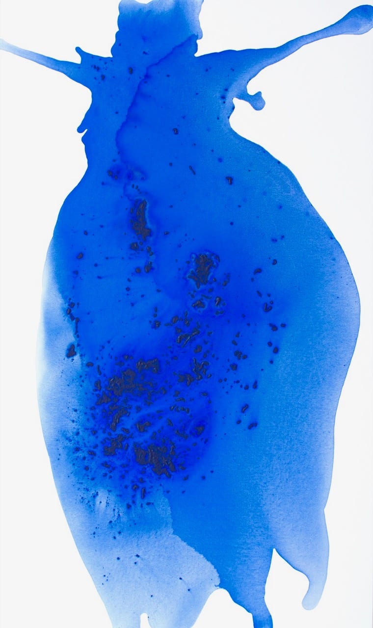 Clara Berta, Lady in Blue, 2019