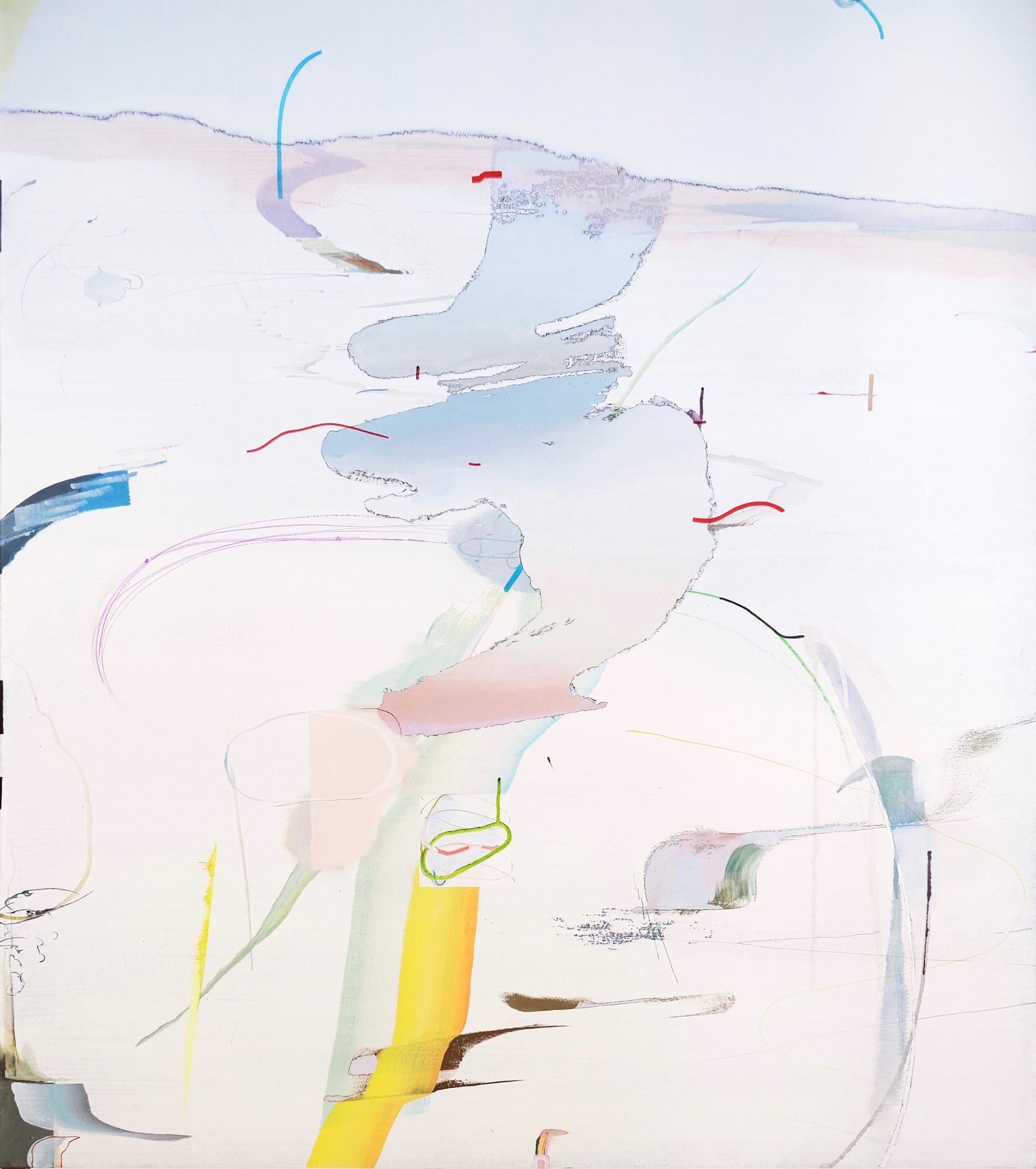 Qingzhen Han, A road to the self, 2020