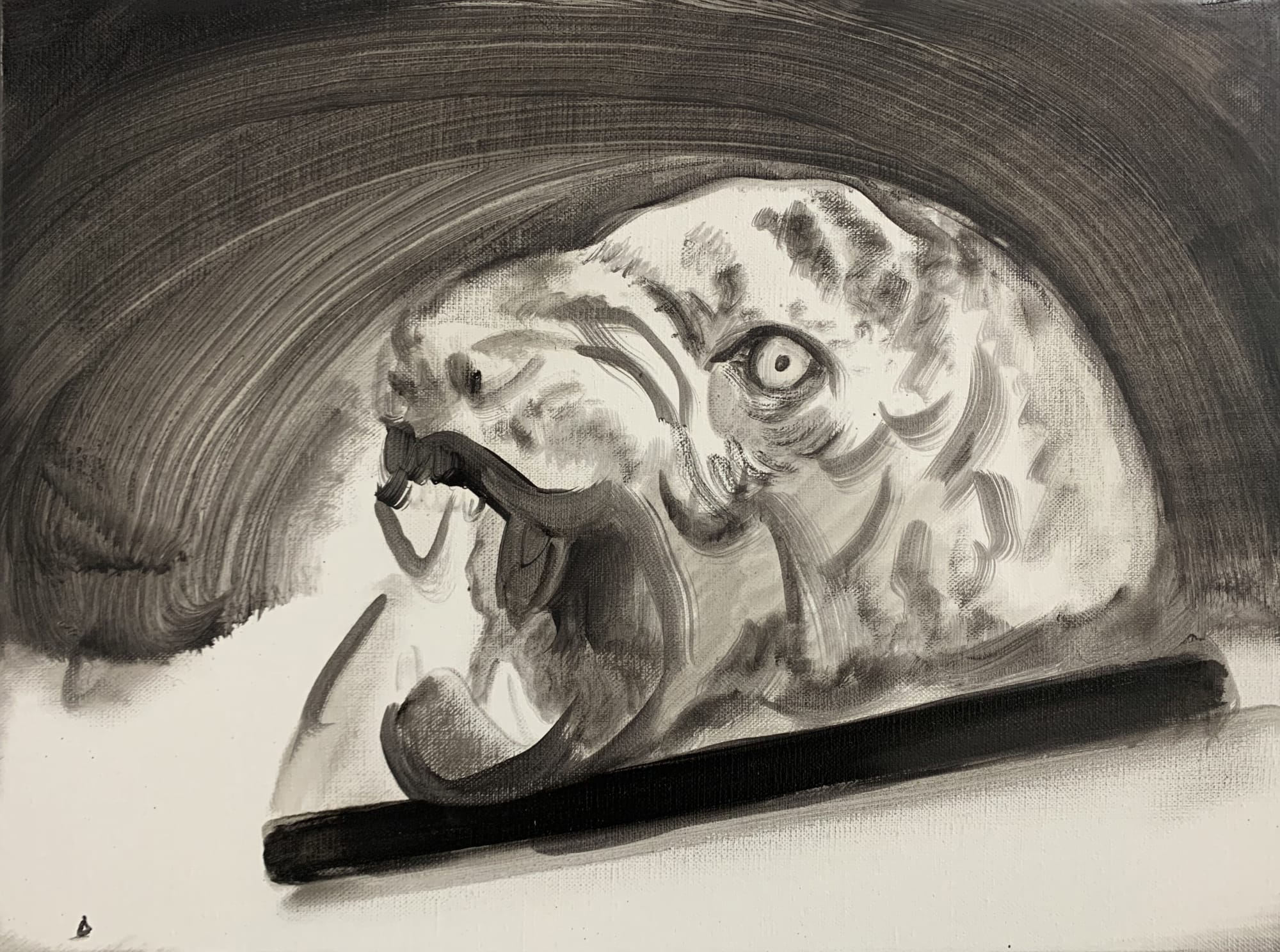 Lu Chao, Staring no.3, 2021