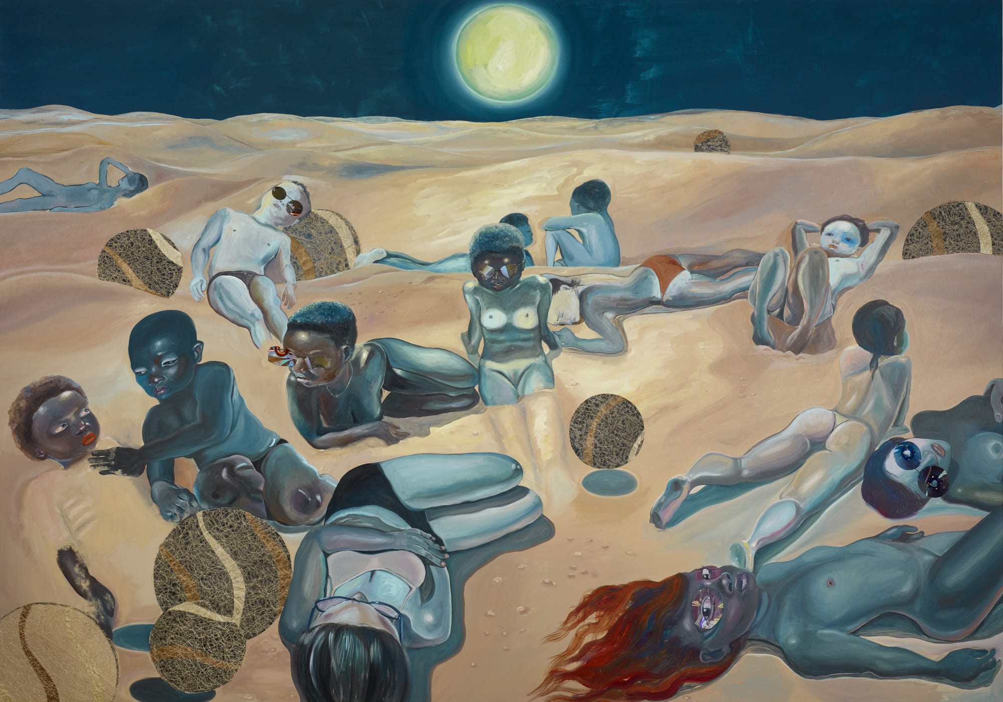 Ndidi Emefiele, Rehearsing death , 2020