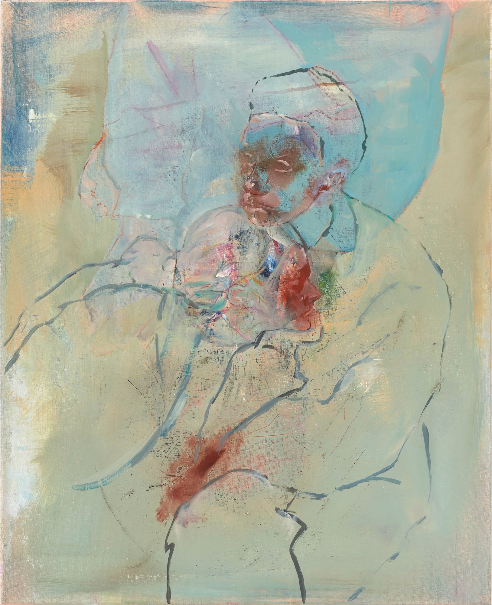 Robert Muntean, untitled (Couple), 2022