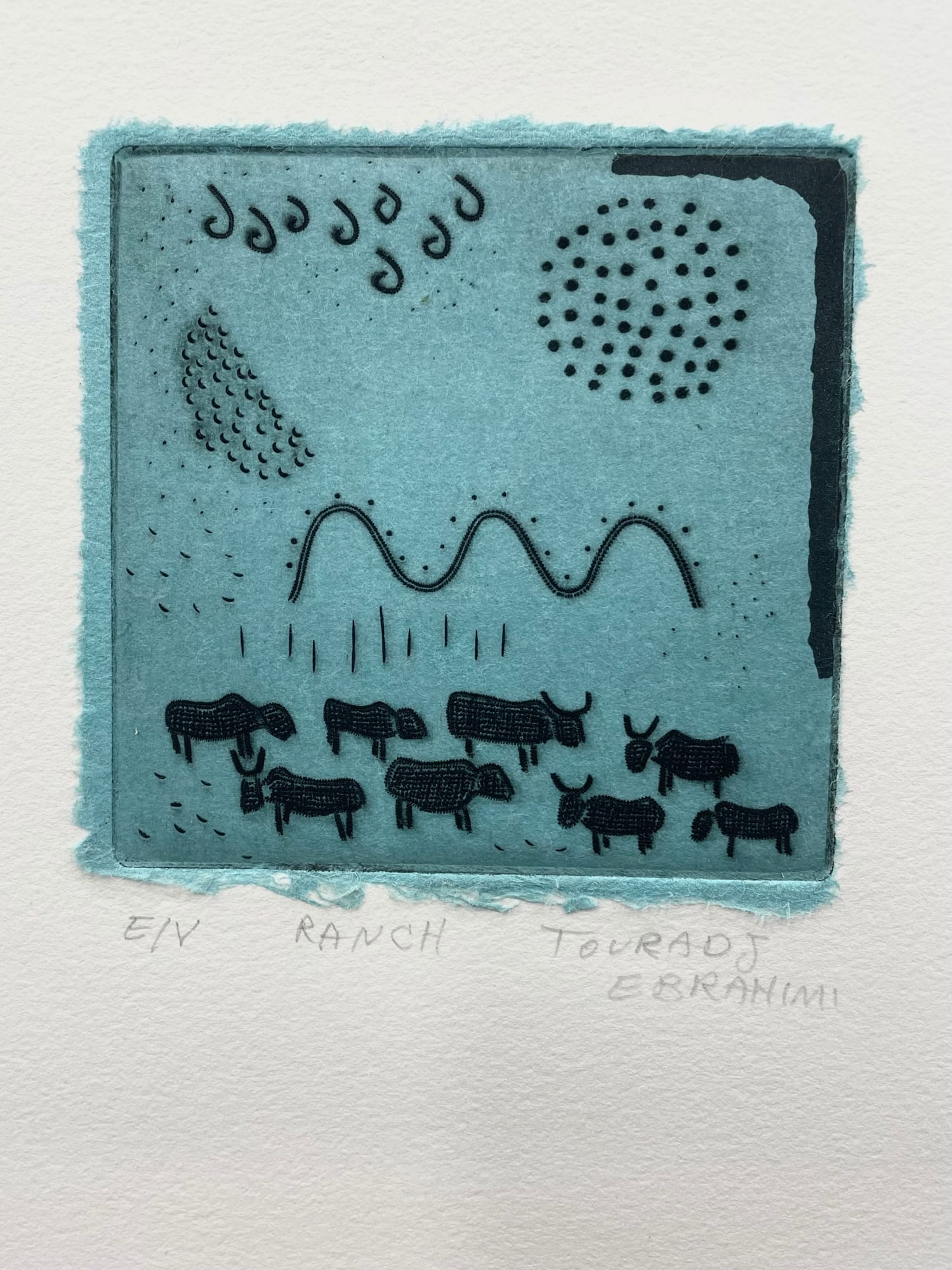 Turaj Ebrahimi, Ranch, 1980s