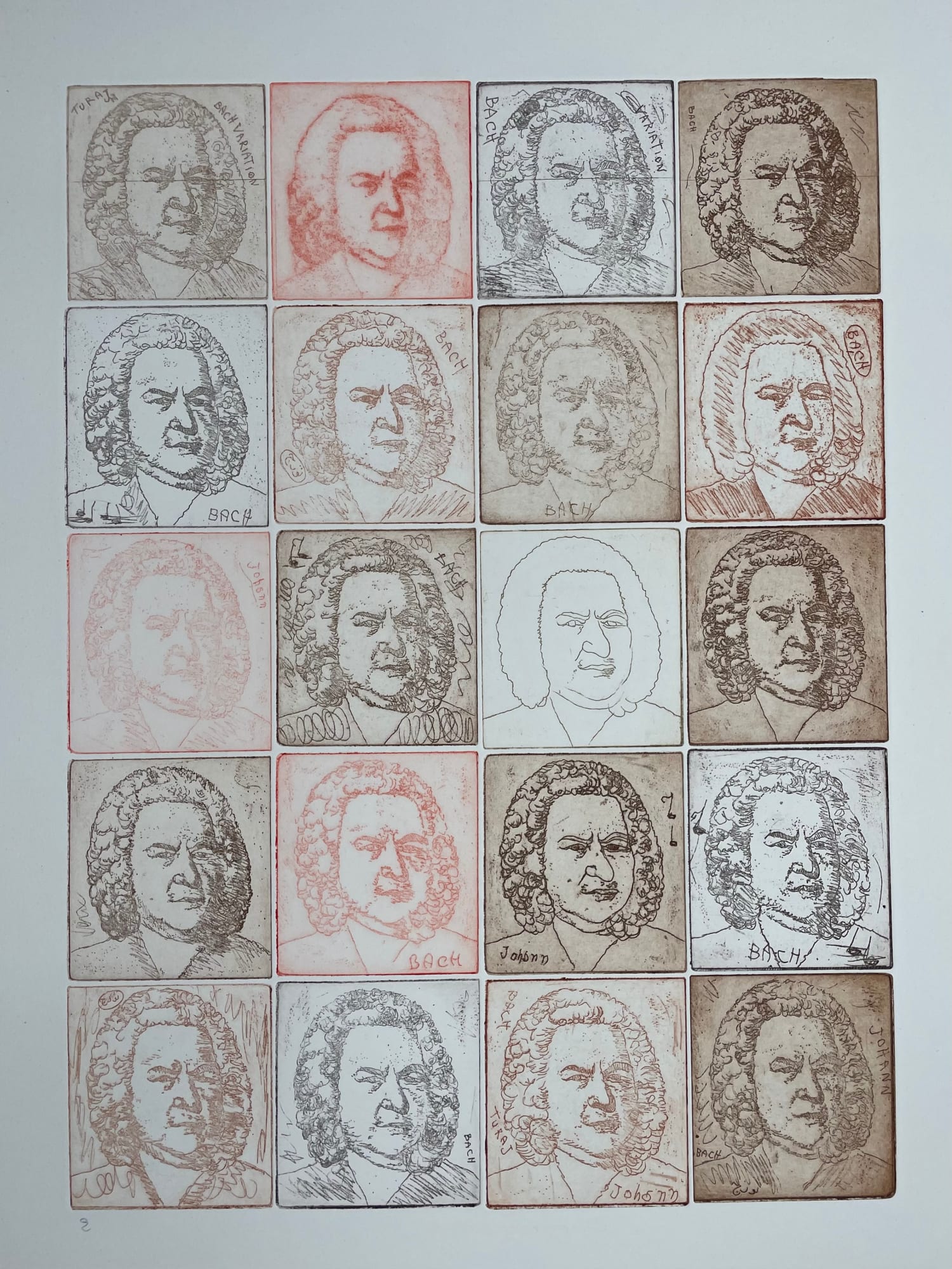 Turaj Ebrahimi, Bach Variation, 1980s to 1990s