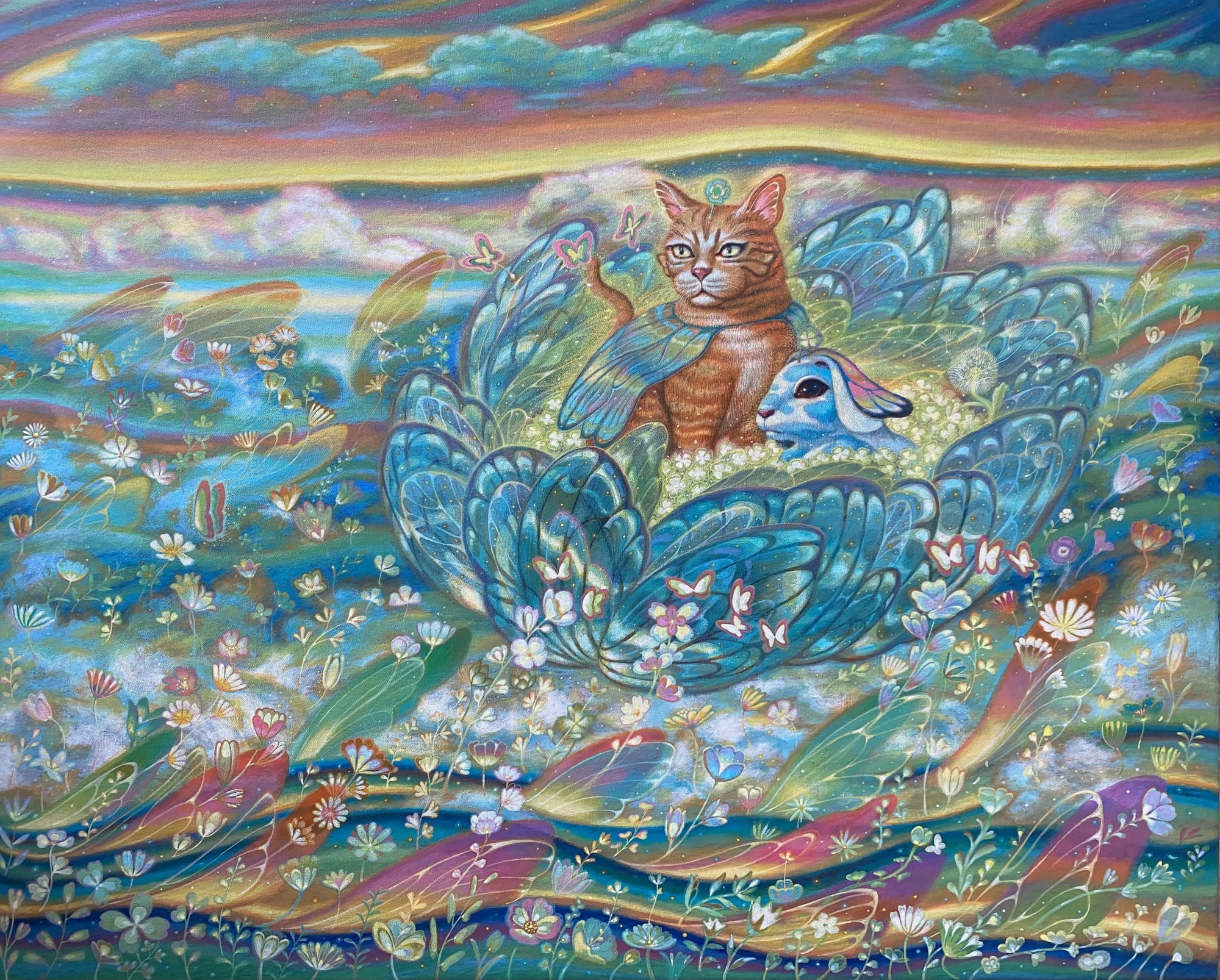 Siriroj Kotwongsa, Dancing Flowers, 2024