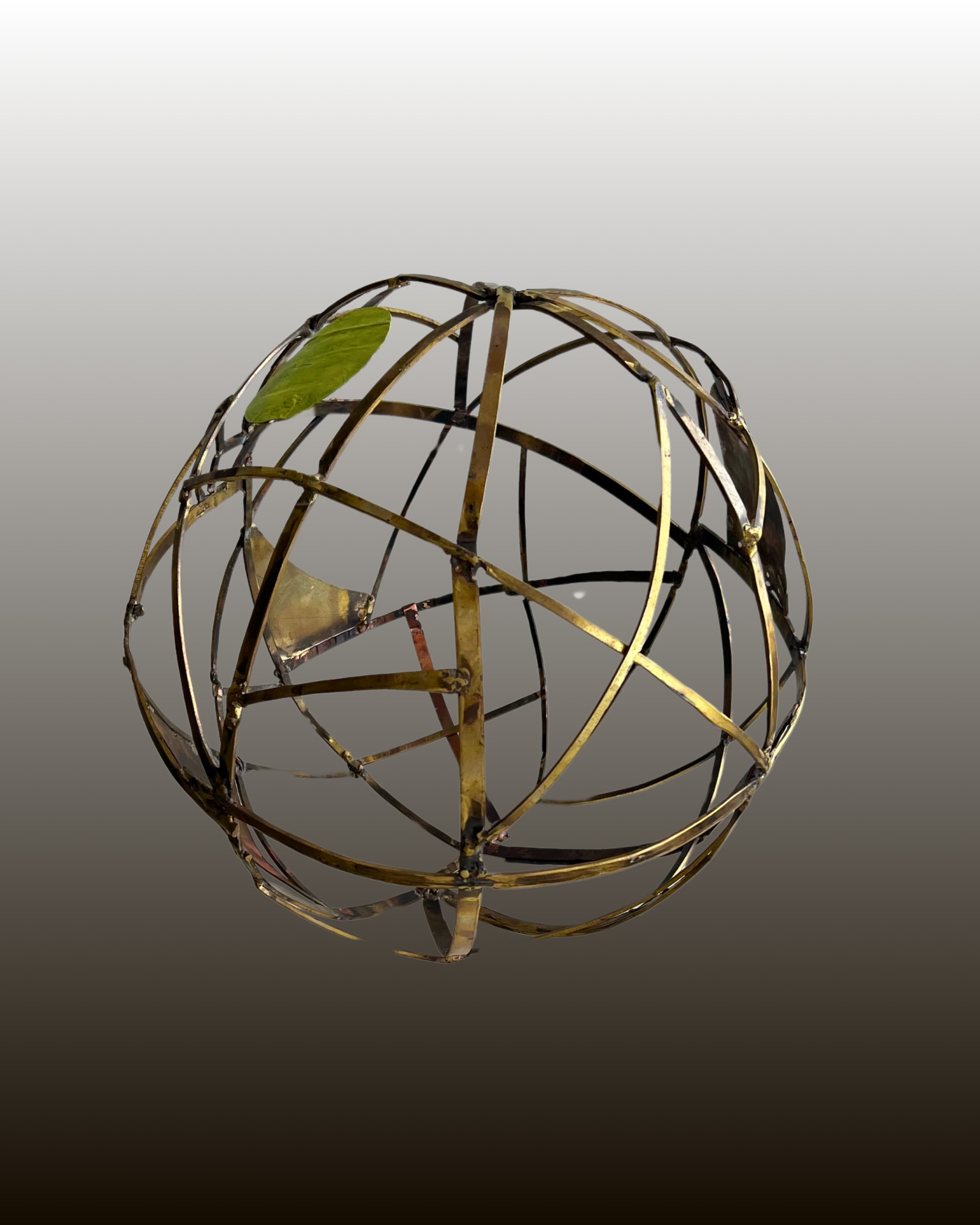 Turaj Ebrahimi, Untitled (Sphere with color panels), 2024