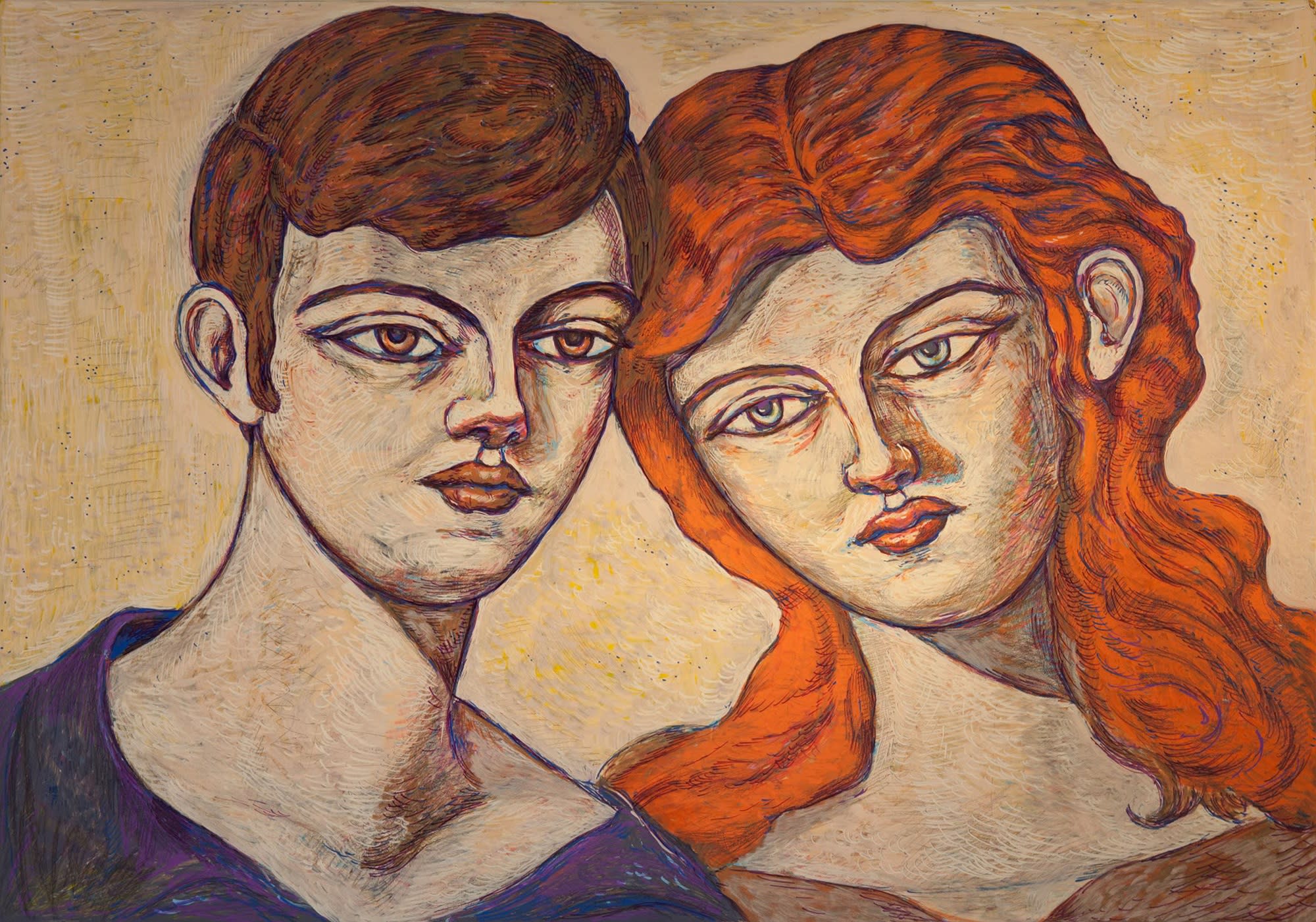 Adrian Wiszniewski RSA, Man and Woman