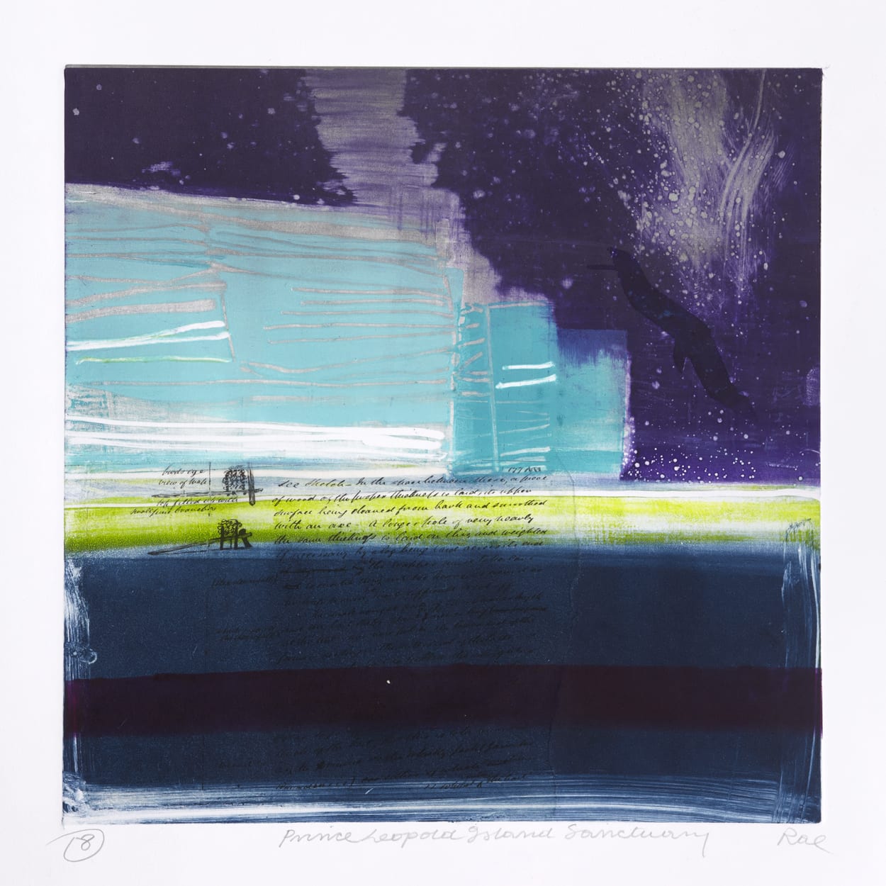 Barbara Rae RSA, Prince Leopold Island Sanctuary No. 8, 2016