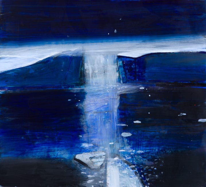 Barbara Rae RSA, Light at Jacobshavn, 2015