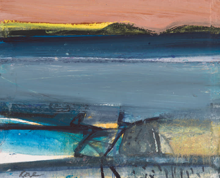 Barbara Rae RSA, Russell Glacier Track, 2016