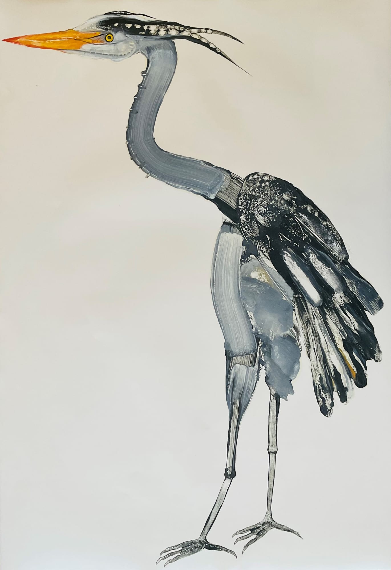Stuart Mackenzie RSA, Species Morphology: Heron 3