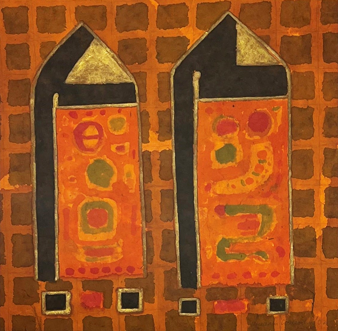 William Littlejohn RSA, Four Fragments from the Chinese IV, 2002